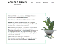 Tablet Screenshot of mobieletuinen.ideal-co.nl